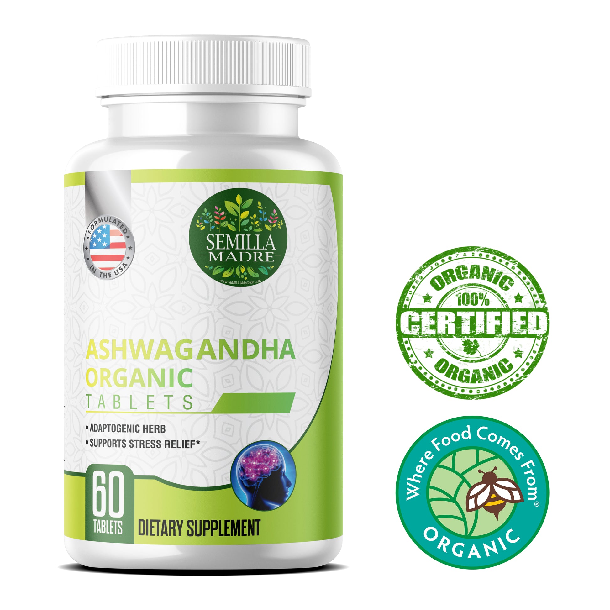 Certified Organic Ashwagandha
