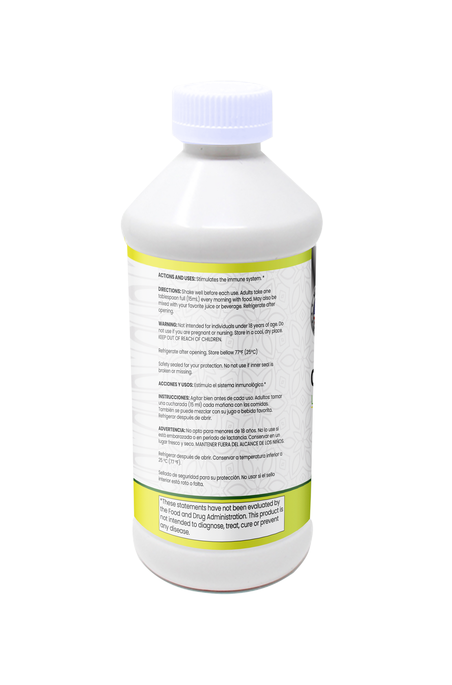 Clorofila Liquida - Liquid Clorophyll.